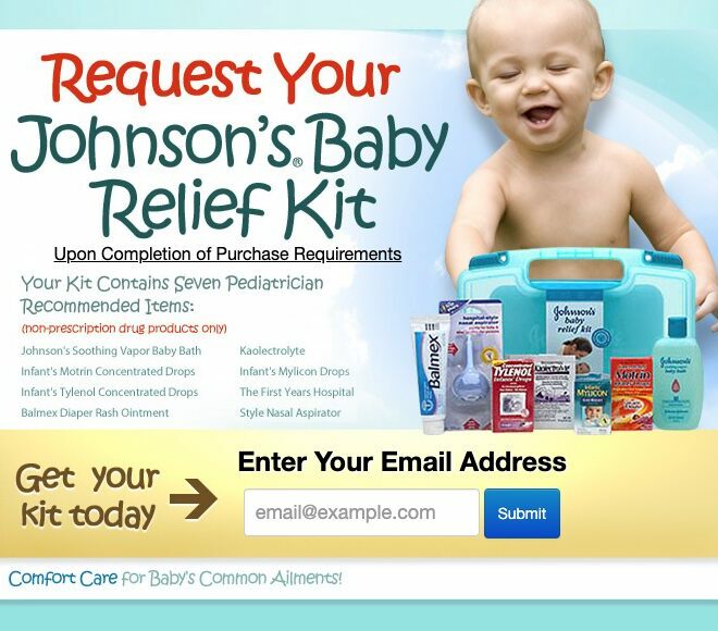 Johnson and Johnson Free Samples